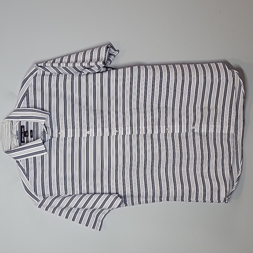 Michael Kors Striped Button down Shirt Slim Fit